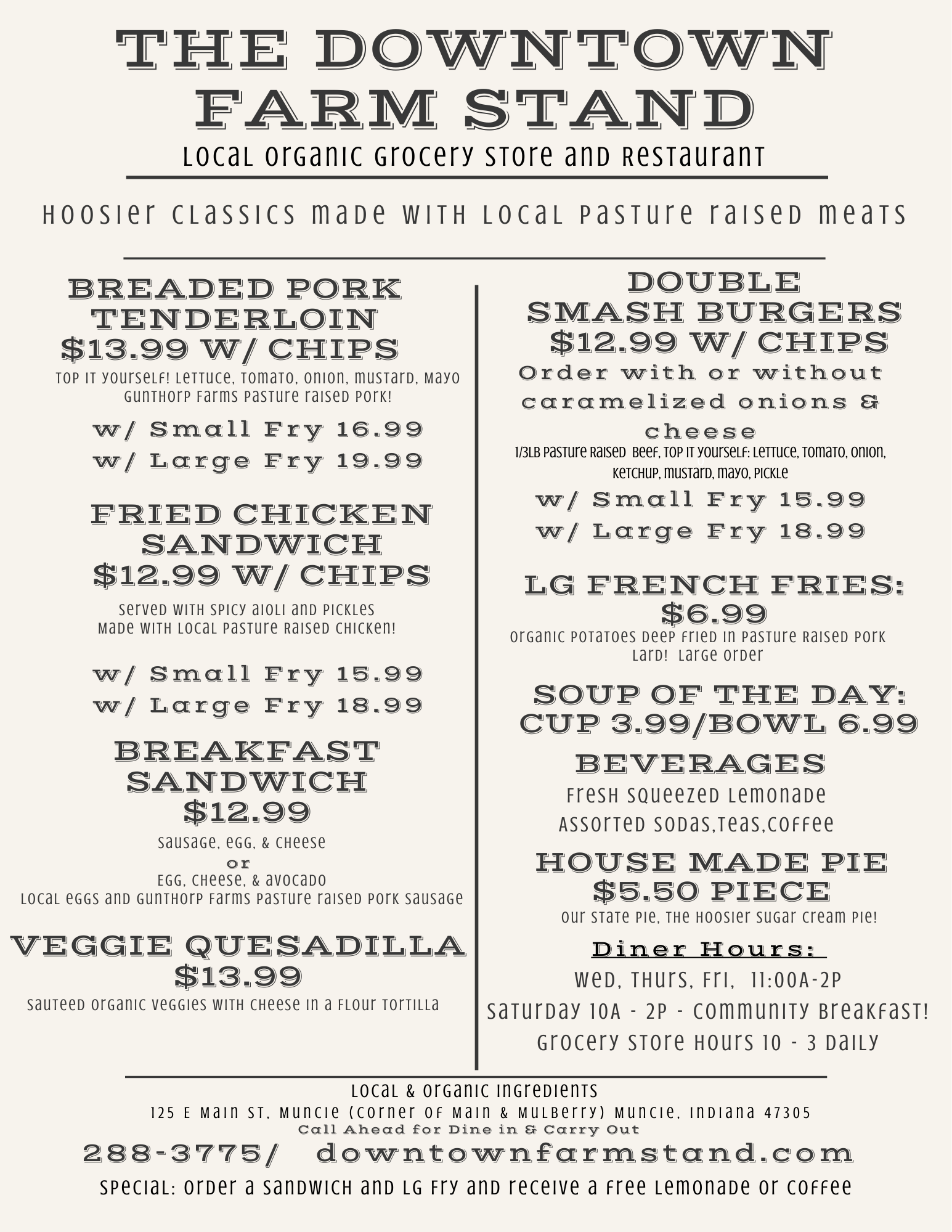 Farm Stand Second Story Lounge - Catering in Muncie, Indiana
