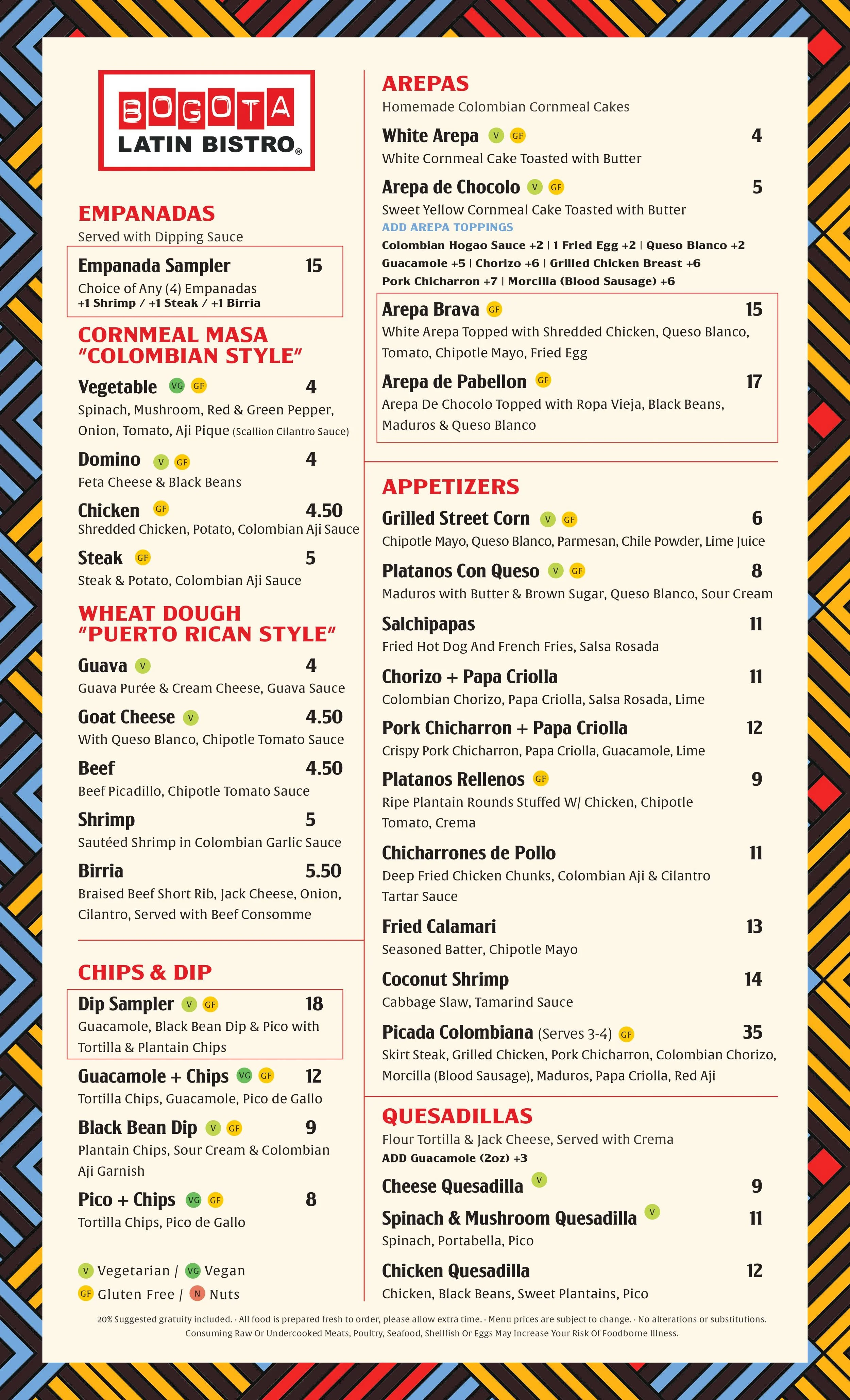 Bogota Latin Bistro - Catering in Brooklyn, New York
