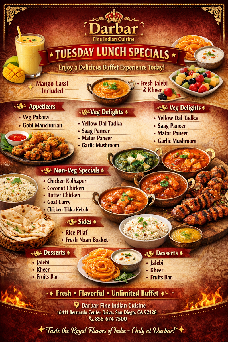 Darbar Fine Indian Cuisine - photo 5