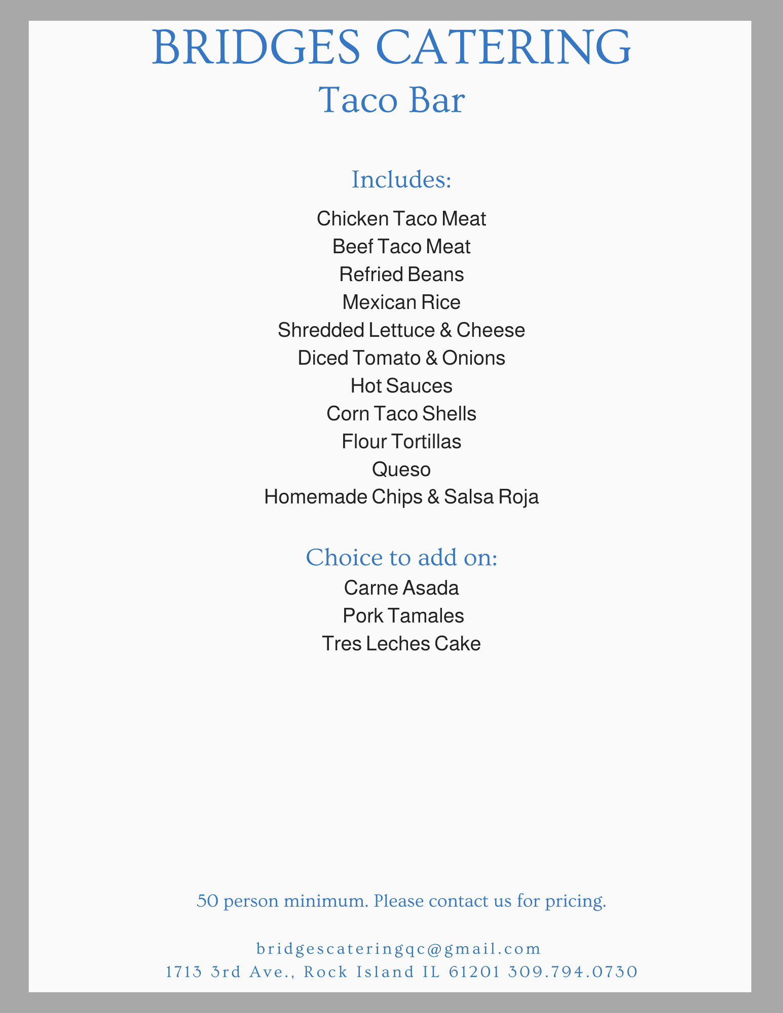 Bridges Catering - Catering in Rock Island, Illinois