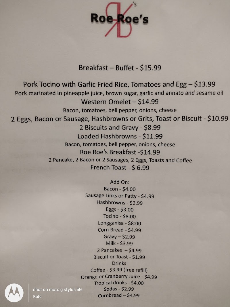 Roe Roe's Catering - photo 2