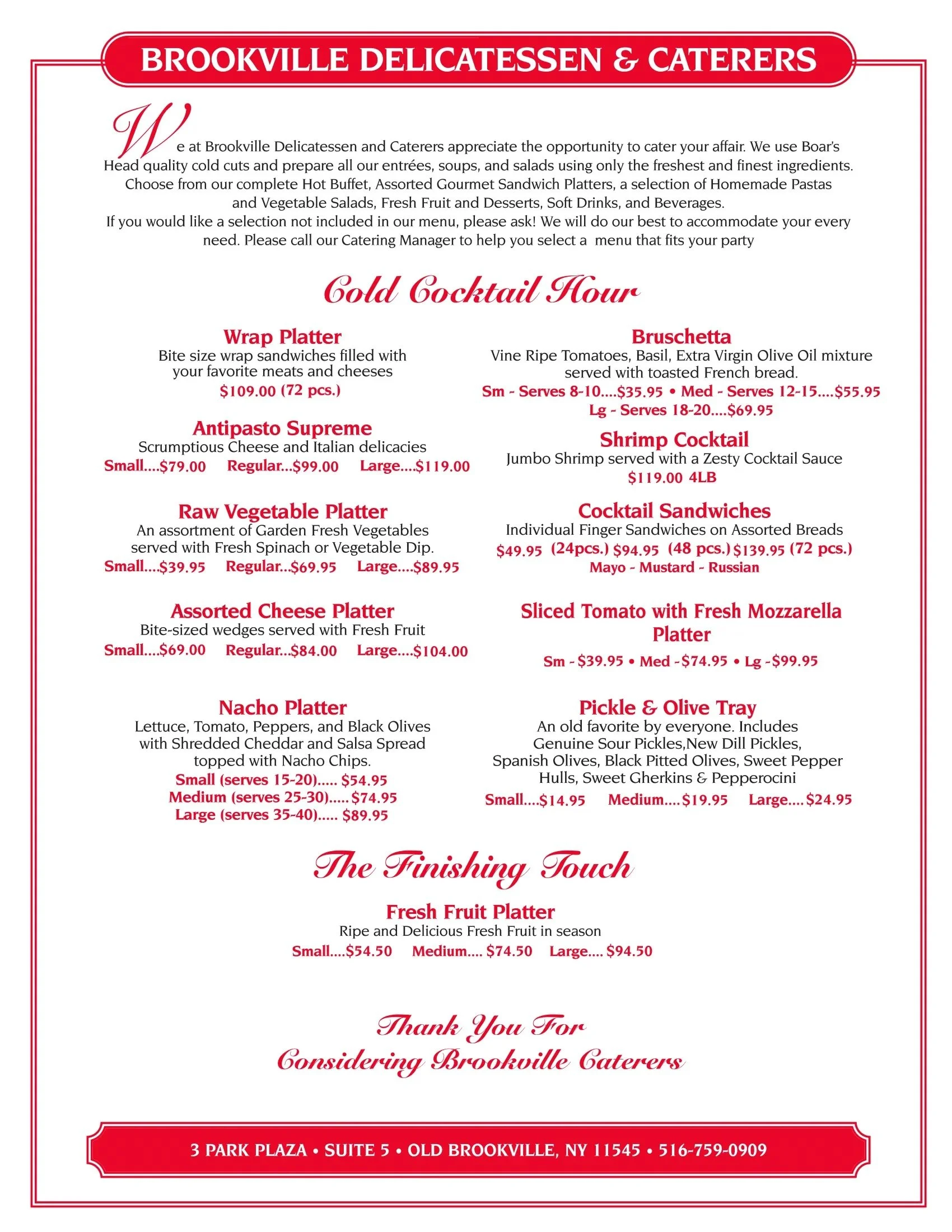 Brookville Deli & Caterers - photo 3