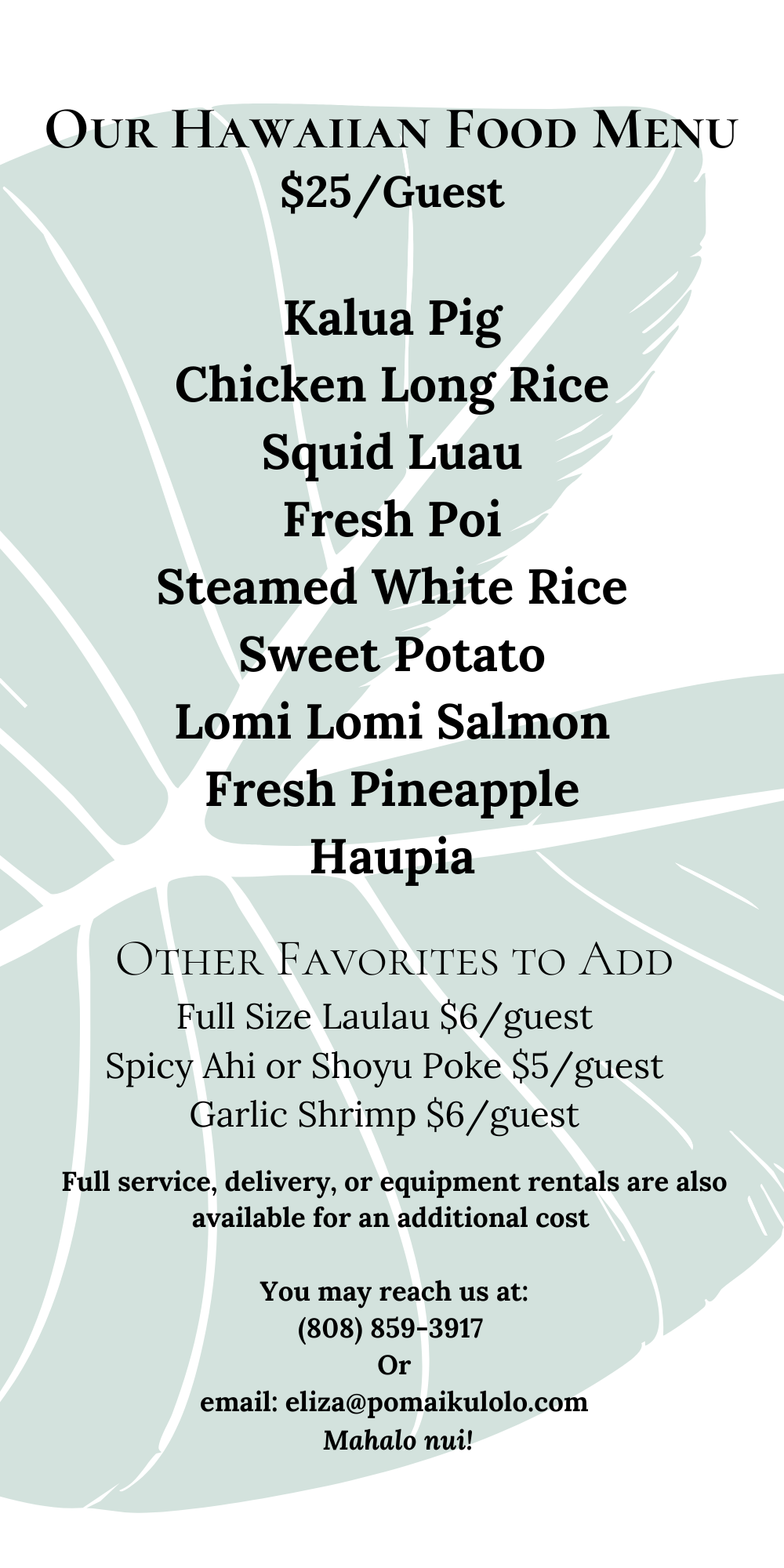 PK Catering - Catering in Honolulu, Hawaii