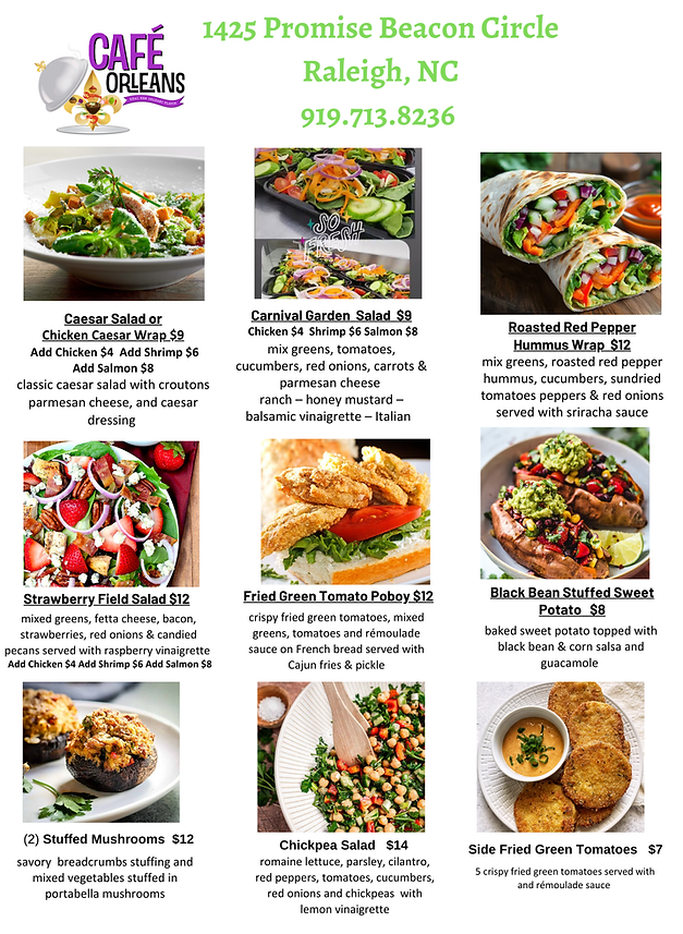 Cafe Orleans/Quizine Orleans - Catering in Raleigh, North Carolina