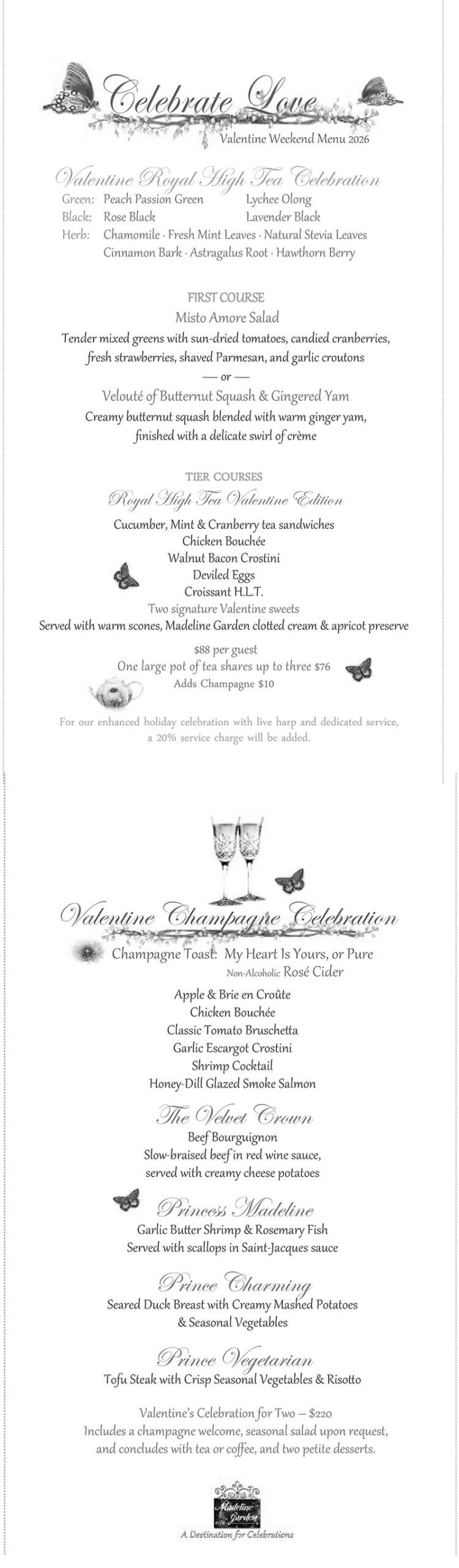 Madeline Garden Bistro & Venue - Catering in Pasadena, California