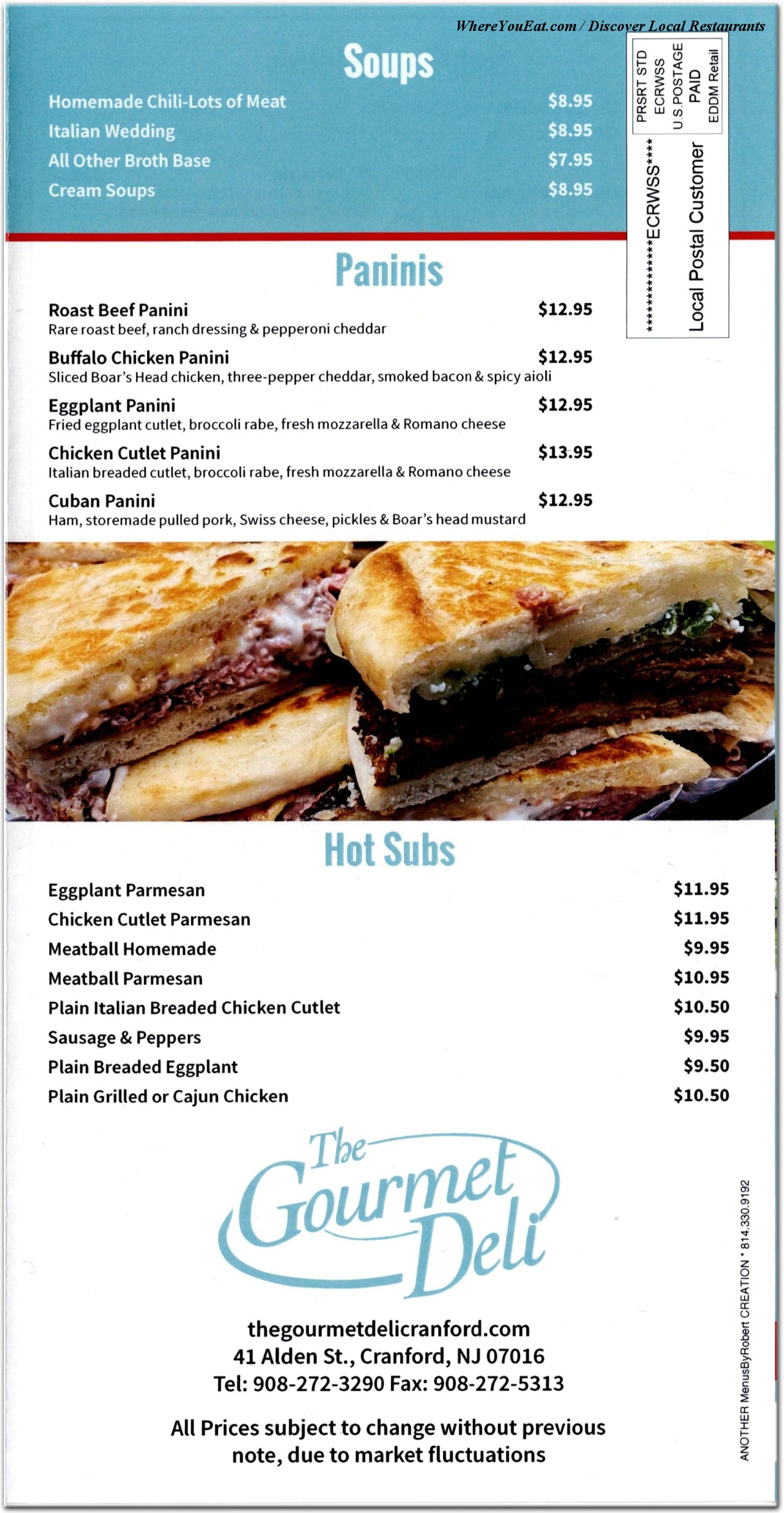 The Gourmet Deli - Catering in Cranford, New Jersey