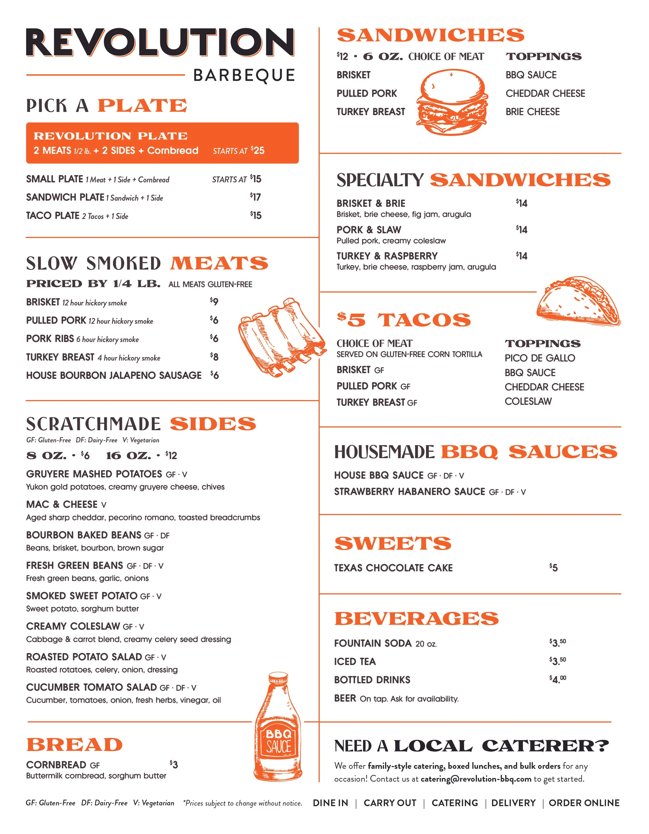 Revolution Barbeque - Catering in Lafayette, Indiana