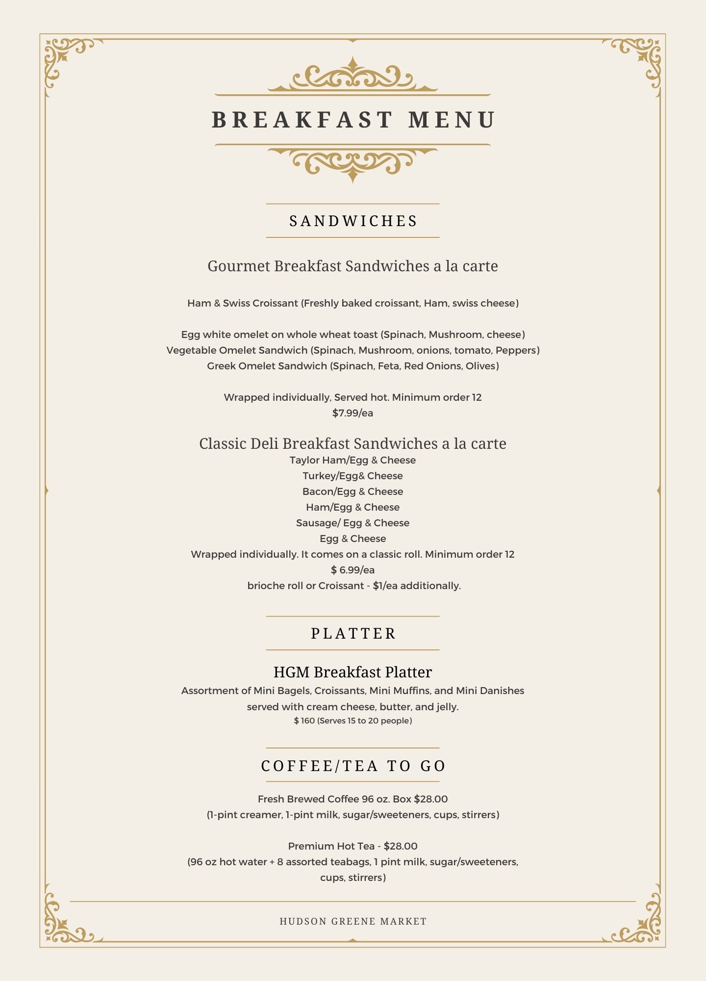 Hudson Greene Market Catering - photo 4