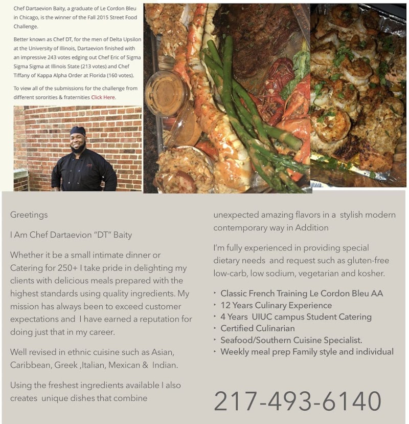 FigurA.T.E. Catering Jus Flava by ChefDt - Catering in Champaign, Illinois