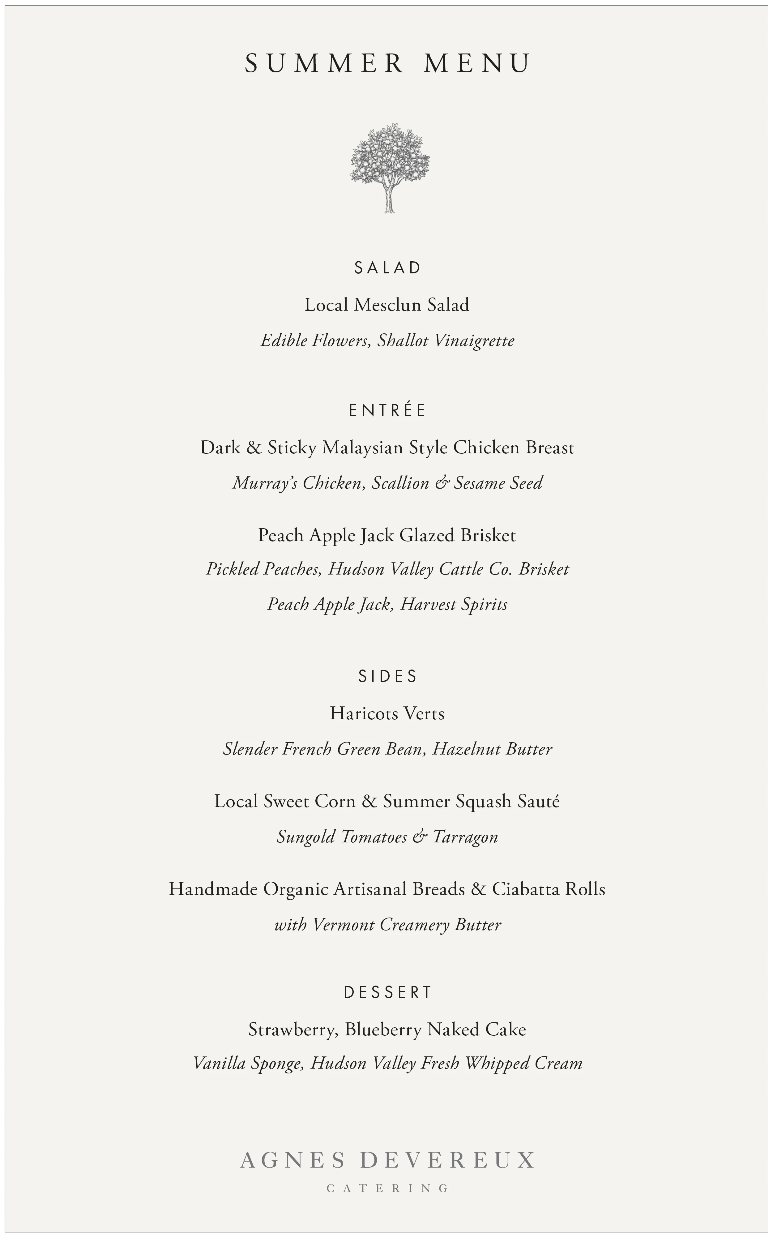 Agnes Devereux Catering - Catering in Staatsburg, New York