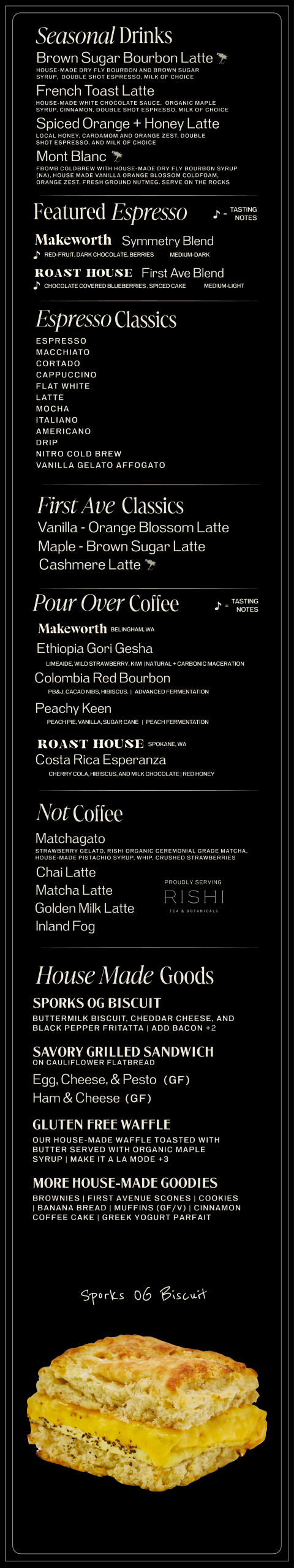 First Avenue Coffee - Catering in Spokane, Washington